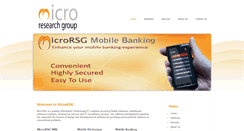 Desktop Screenshot of microrsg.com